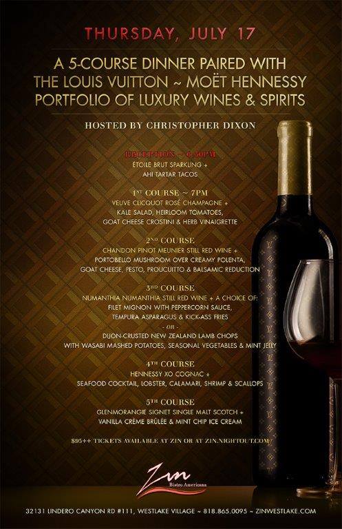 Westlake Village 5-course Wine Dinner